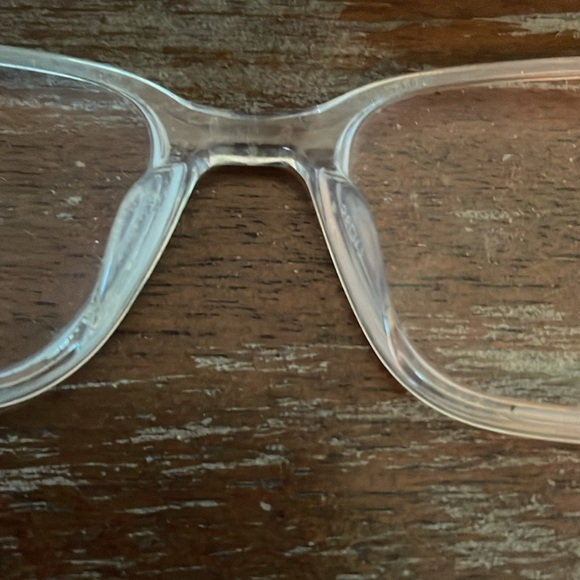 Ted Baker TFM008 Cry 56-17-140 Crystal silver clear full rim eyeglasses w/case - Picture 5 of 16